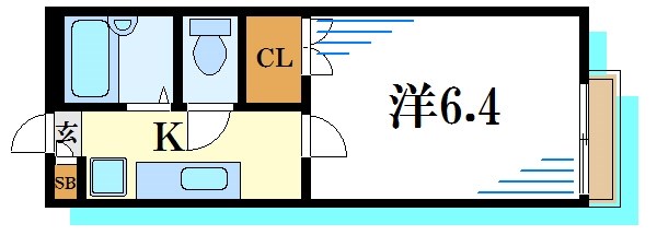 フェリーチェ北葛西 間取り図