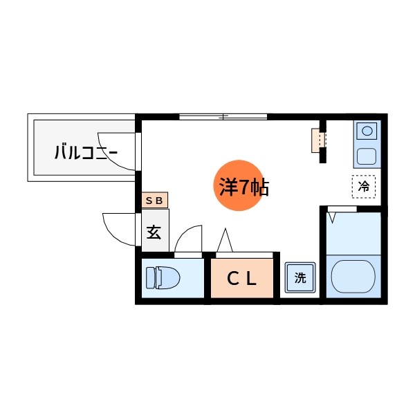 メルヴェイユ新小岩 間取り