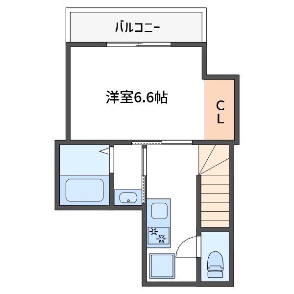 カーサコリーヌ２ 間取り図