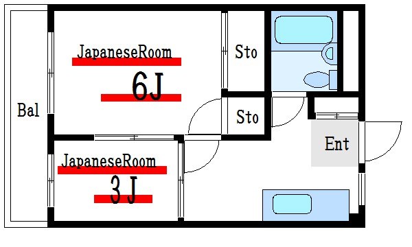 コーポ黒澤 間取り図