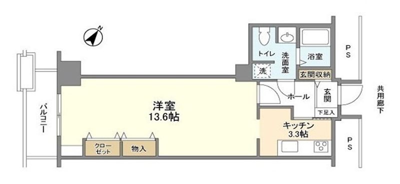 トルナーレ日本橋浜町 間取り