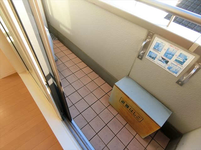 クロストーン町屋 ベランダ