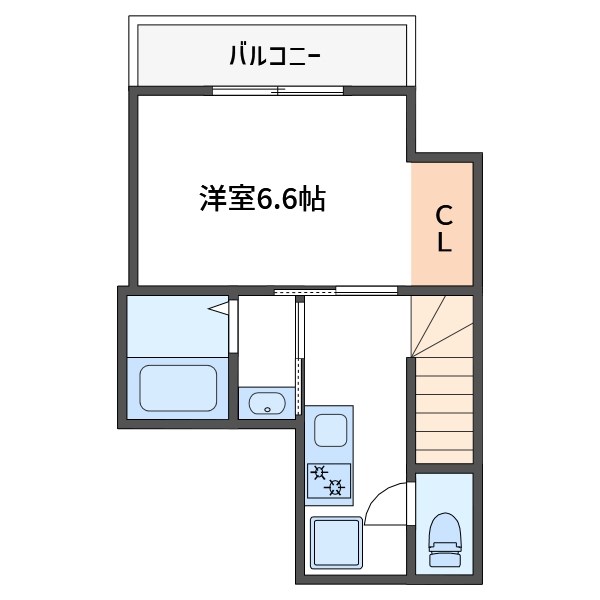 カーサコリーヌ２ 間取り