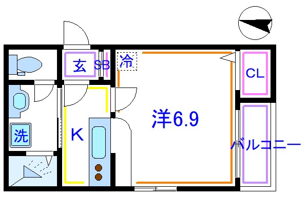 PALMTREE ANNEX(パームツリーアネックス） 間取り