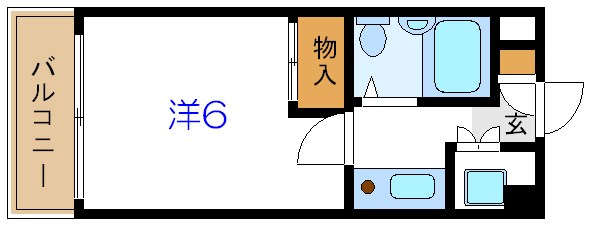 瑞江マキノビル  間取り図