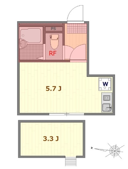 Well-being日暮里北 間取り