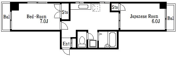 フォンティーヌ墨田 間取り図