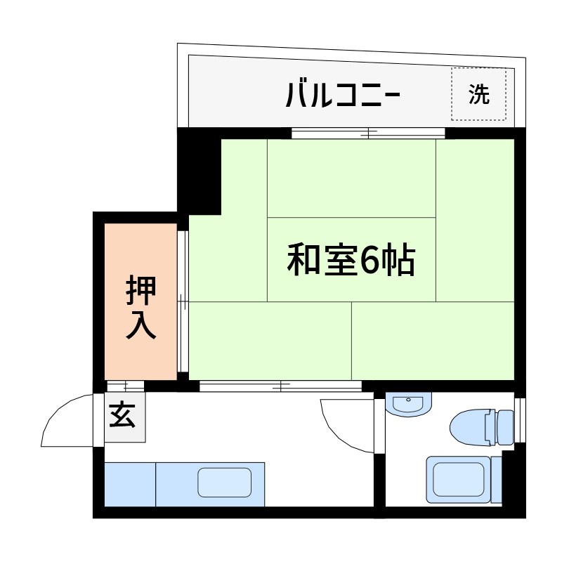 吉岡ビル  間取り