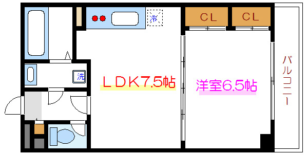 ＴＫレジデンス  間取り