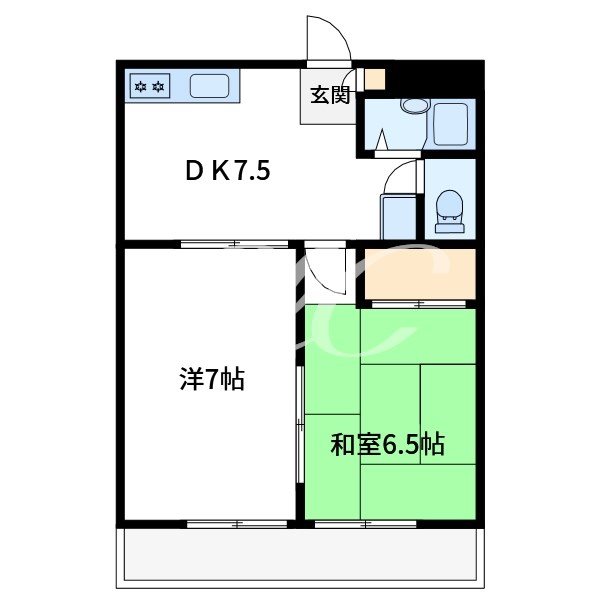 ユニティー3パティオ・JS 間取り