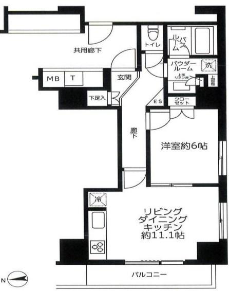 シェルゼ雷門 間取り