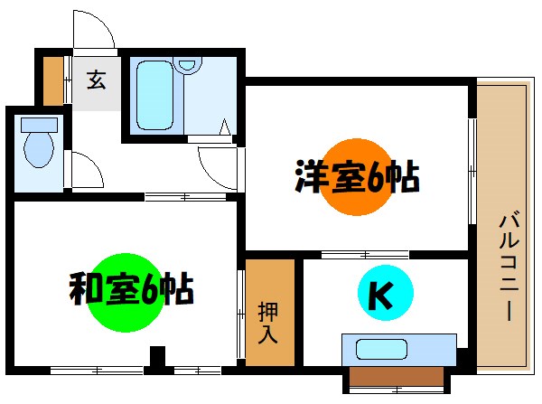 ハイムユー 間取り