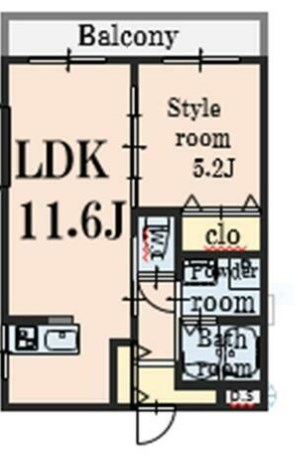 ラインアップ新堀 間取り図