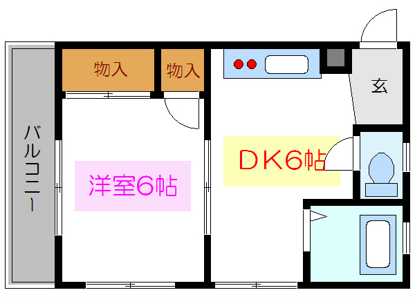 永和第６ビル 間取り