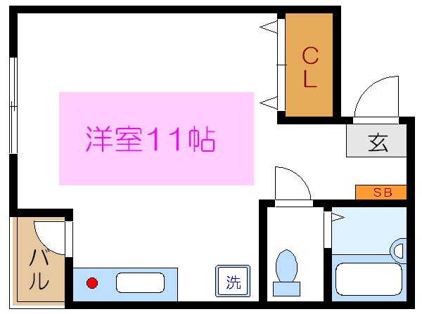 パークハウス亀戸 間取り図