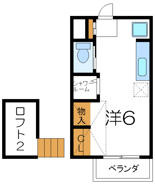 フローラ４ 間取り