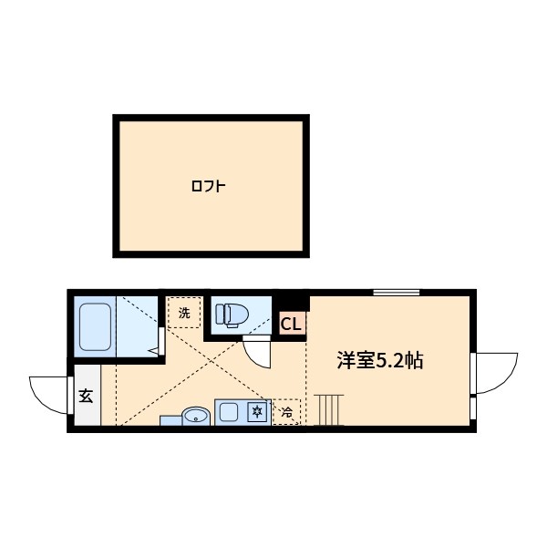 サンハイツ江戸川 間取り