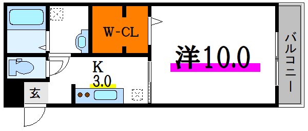 canon　桜  間取り図