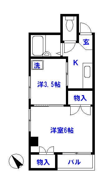 藤ハイツ 間取り