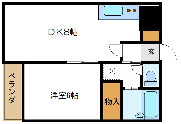 テラスハウス吉田 間取り