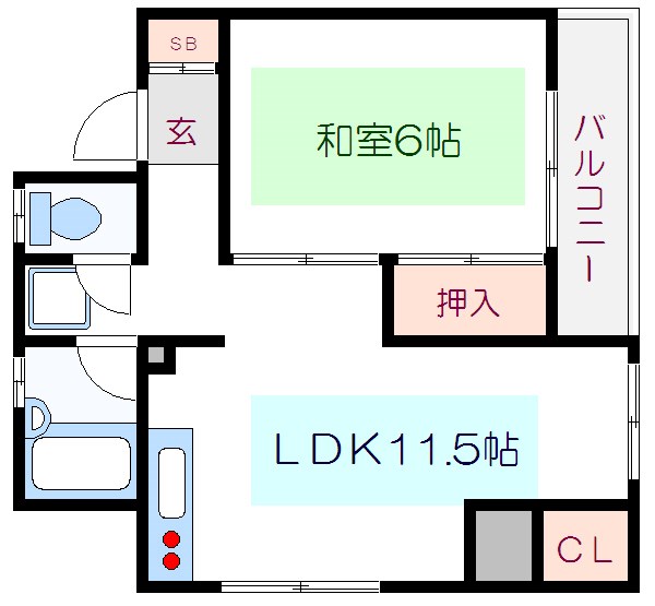 両国泉コープ 間取り図