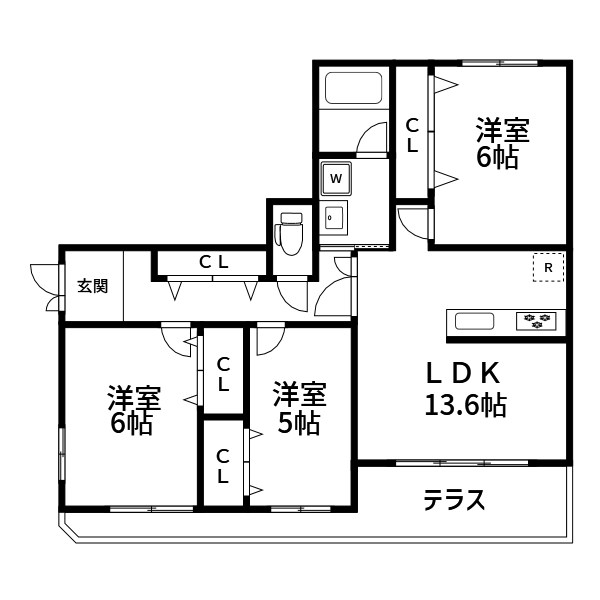 MAHALO高砂 間取り