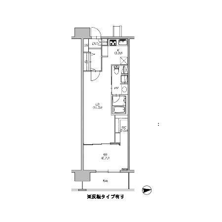 ロイヤルパークス西新井 間取り図