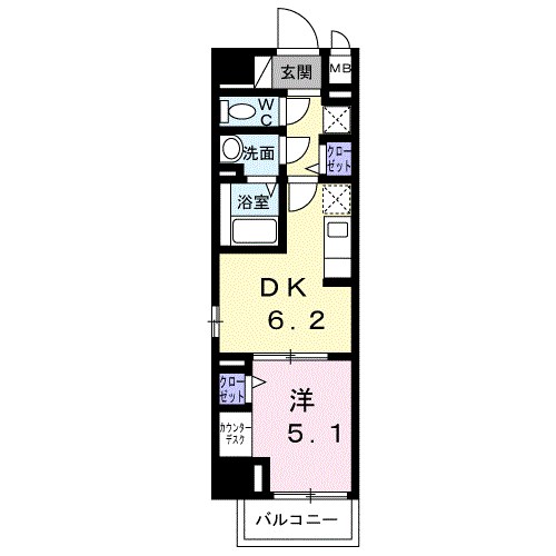 スアヴィス三ノ輪 間取り図