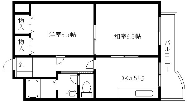 レジデンス石原 間取り図