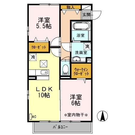 サニーコート  間取り図