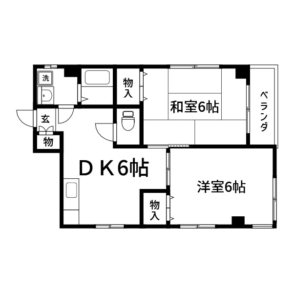 カサブランカ八広 間取り