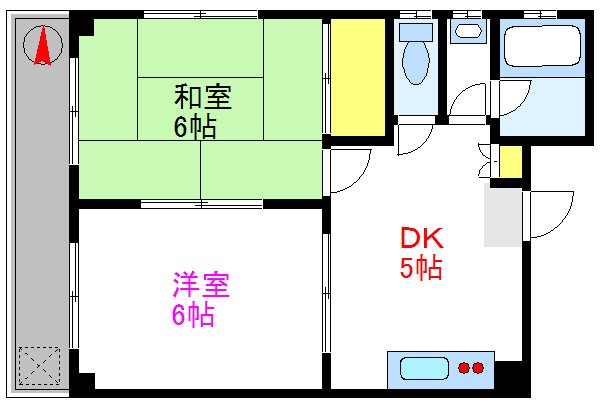 マイキャッスル浅川 間取り