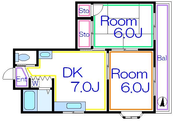 パークメゾン 間取り図