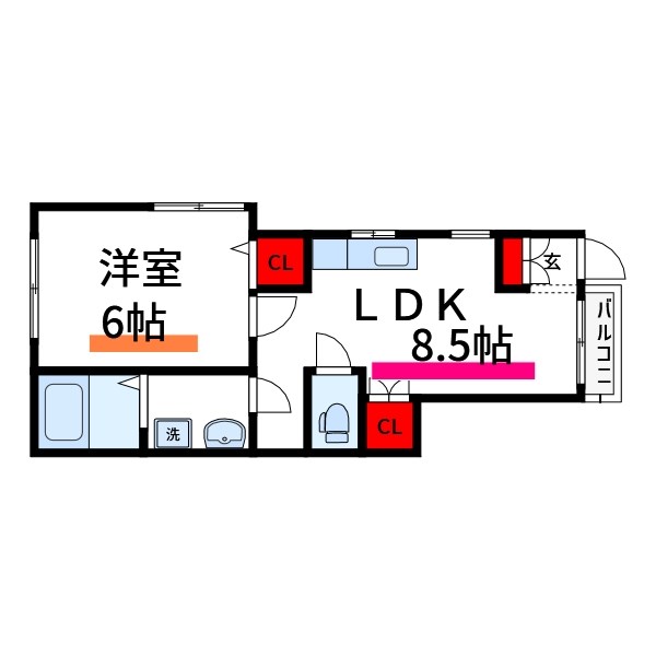 ササキハウス 間取り図