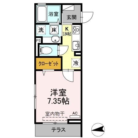 D－ｒｏｏｍハウス秋葉原 間取り