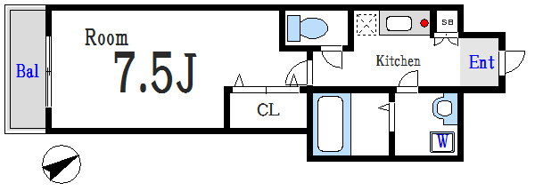 ミリアビタ№31  間取り図