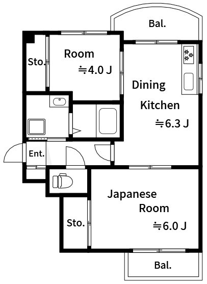 小宮山ビル 間取り図