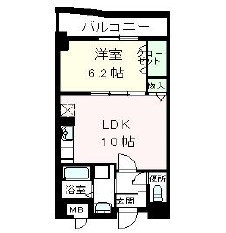 ラポール西大島イースト 間取り図