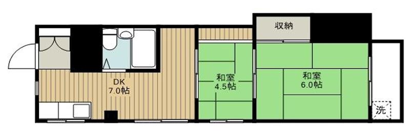 シャヌワールマンション 間取り図