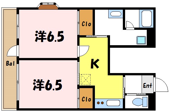 メゾンボナール 間取り