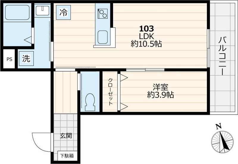 仮称ユアメゾン墨田 間取り図