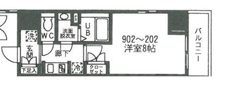 フィールドヒルズ門前仲町  間取り