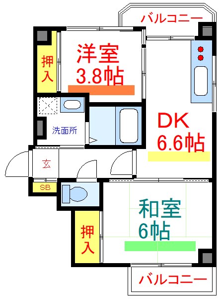 小宮山ビル 間取り図