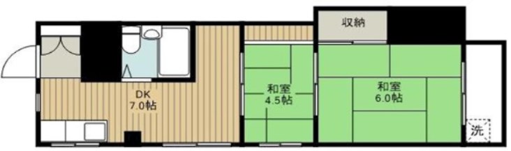 シャヌワールマンション 間取り図