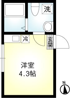 アイ・ステージ鳥越  間取り