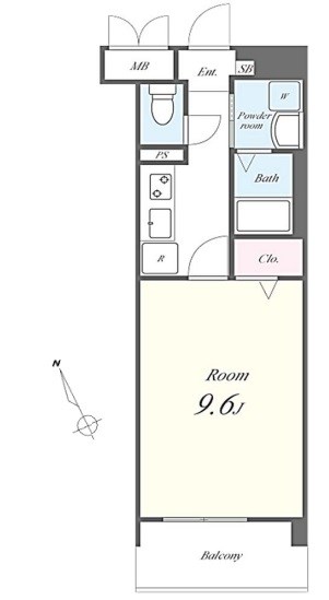 シャトゥーオリラニ東65 間取り