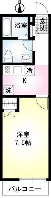 ミューズ  間取り図