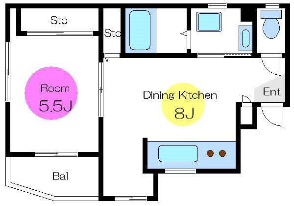 ペルレ五十嵐 間取り図