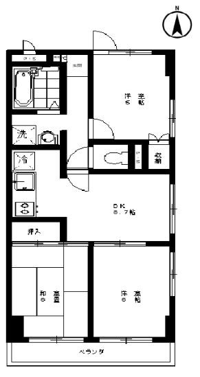 ファミールコート 間取り図