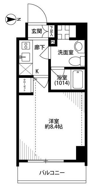 プレール・ドゥーク潮見  間取り